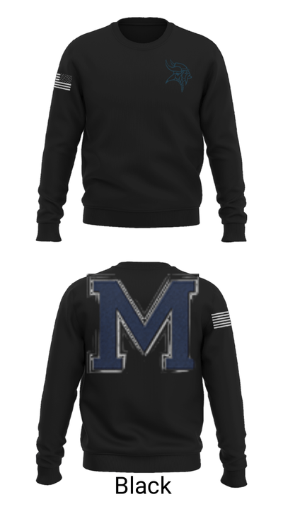 Marysville High School Cheer 26495942 Crew Neck Sweatshirt - 21