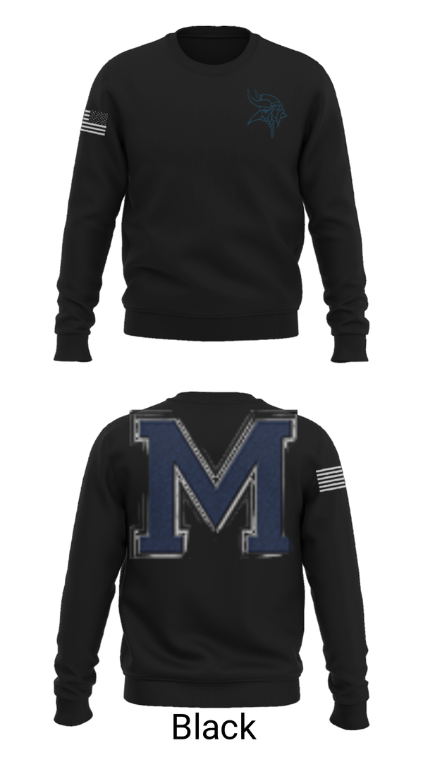 Crew Neck Sweatshirt, Marysville High School Cheer, Cheer, Teamtime, Team time, sublimation, custom sports apparel, team uniforms, spirit wear, spiritwear, sports uniforms, custom shirts, team store, custom team store, fundraiser sports, apparel fundraiser