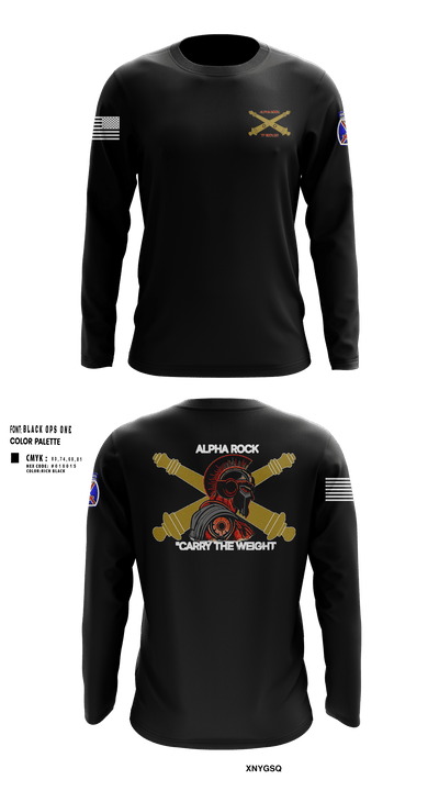 ALPHA ROCK 20137343 Long Sleeve Performance Shirt - 201