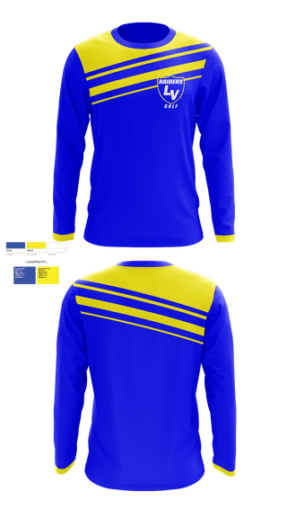 Long Sleeve Performance Shirt, Logan View High School Golf, Golf, Teamtime, Team time, sublimation, custom sports apparel, team uniforms, spirit wear, spiritwear, sports uniforms, custom shirts, team store, custom team store, fundraiser sports, apparel fundraiser