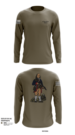 Long Sleeve Performance Shirt, Aco 1-111, Army, Teamtime, Team time, sublimation, custom sports apparel, team uniforms, spirit wear, spiritwear, sports uniforms, custom shirts, team store, custom team store, fundraiser sports, apparel fundraiser