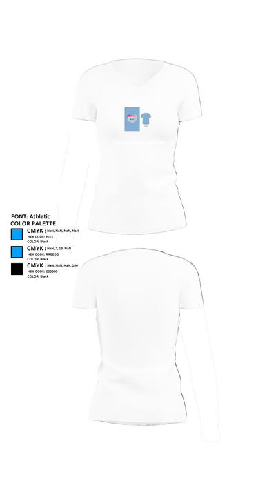 Venture cleaning solutions 84416959 Women's Short Sleeve V-neck Shirt - 18