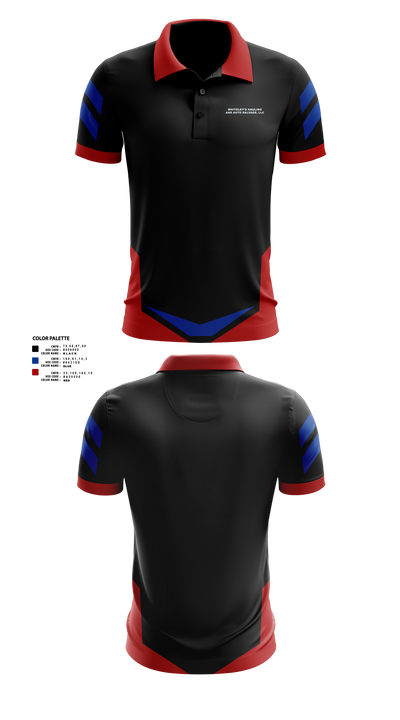 Whiteley’s Hauling And Auto Salvage 23345790 Short Sleeve Performance Polo - 1