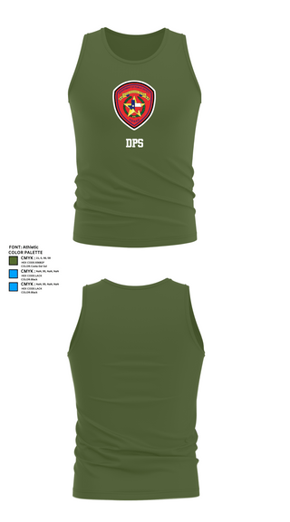Tank Top, DPS, Police, Teamtime, Team time, sublimation, custom sports apparel, team uniforms, spirit wear, spiritwear, sports uniforms, custom shirts, team store, custom team store, fundraiser sports, apparel fundraiser