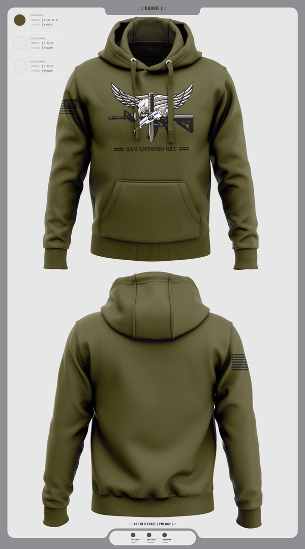 Hoodie, San Antonio SRT, Police, Teamtime, Team time, sublimation, custom sports apparel, team uniforms, spirit wear, spiritwear, sports uniforms, custom shirts, team store, custom team store, fundraiser sports, apparel fundraiser