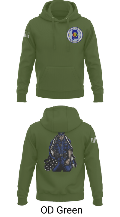 Alabama Department of Corrections 68414517 Hoodie - 55