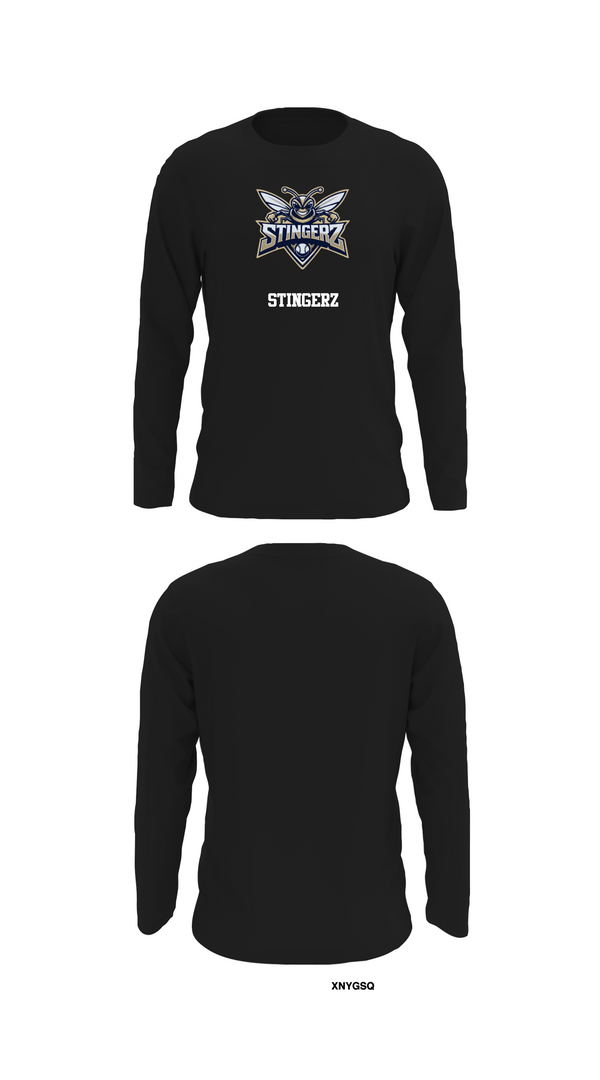 Long Sleeve Performance Shirt, STINGERZ, Baseball, Teamtime, Team time, sublimation, custom sports apparel, team uniforms, spirit wear, spiritwear, sports uniforms, custom shirts, team store, custom team store, fundraiser sports, apparel fundraiser