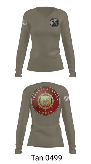 Womens Long Sleeve Vneck Shirt, TC Instructors, , Teamtime, Team time, sublimation, custom sports apparel, team uniforms, spirit wear, spiritwear, sports uniforms, custom shirts, team store, custom team store, fundraiser sports, apparel fundraiser