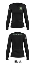 EASTERN MICHIGAN UNIVERSITY ROTC 943753 Women's Long Sleeve V-neck Shirt - 37