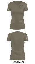 52 FSS 59647393 Women's Short Sleeve V-neck Shirt - 68