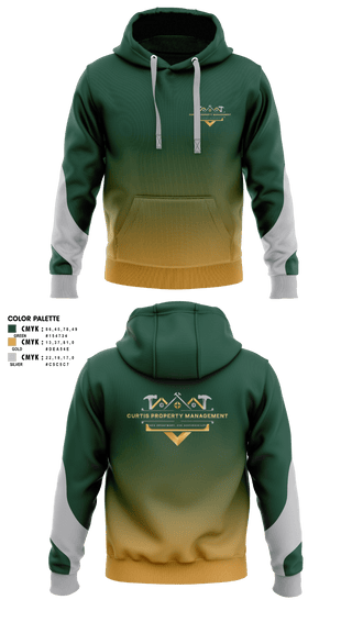 Hoodie, Curtis Property Management, , Teamtime, Team time, sublimation, custom sports apparel, team uniforms, spirit wear, spiritwear, sports uniforms, custom shirts, team store, custom team store, fundraiser sports, apparel fundraiser