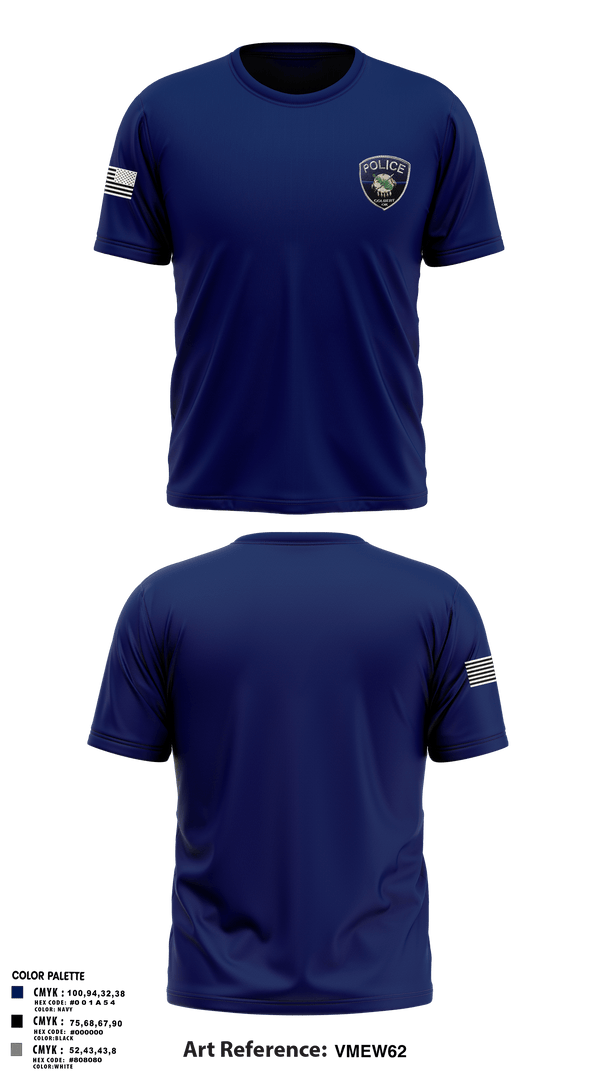 Short Sleeve Performance Shirt, Colbert PDColbert PD, , Teamtime, Team time, sublimation, custom sports apparel, team uniforms, spirit wear, spiritwear, sports uniforms, custom shirts, team store, custom team store, fundraiser sports, apparel fundraiser