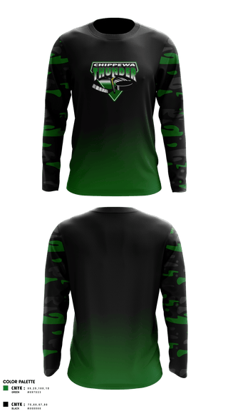 Long Sleeve Performance Shirt, Chippewa Youth Hockey, Spirit Store, Teamtime, Team time, sublimation, custom sports apparel, team uniforms, spirit wear, spiritwear, sports uniforms, custom shirts, team store, custom team store, fundraiser sports, apparel fundraiser