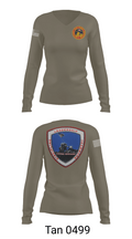 Lancaster County Young Marines 89976049 Women's Long Sleeve V-neck Shirt -1 77