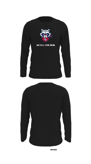 Long Sleeve Performance Shirt, Oak Hill High School, Spirit Store, Teamtime, Team time, sublimation, custom sports apparel, team uniforms, spirit wear, spiritwear, sports uniforms, custom shirts, team store, custom team store, fundraiser sports, apparel fundraiser