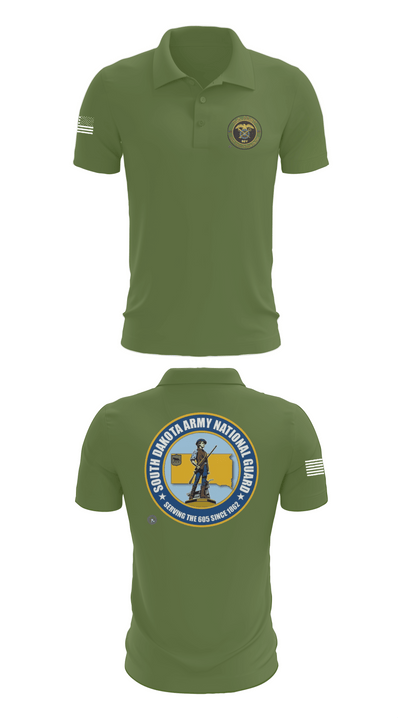 235th MP CO 6760099 Short Sleeve Performance Polo - 47