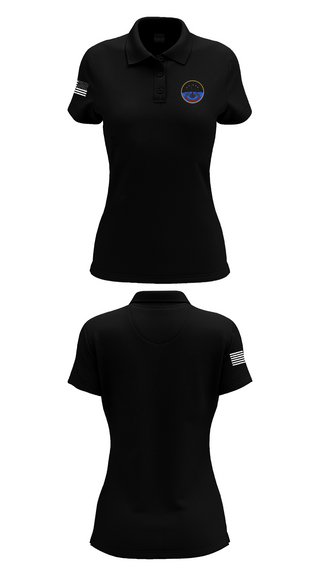Womens Short Sleeve Performance Polo, USS ALBANY SSN-753, , Teamtime, Team time, sublimation, custom sports apparel, team uniforms, spirit wear, spiritwear, sports uniforms, custom shirts, team store, custom team store, fundraiser sports, apparel fundraiser
