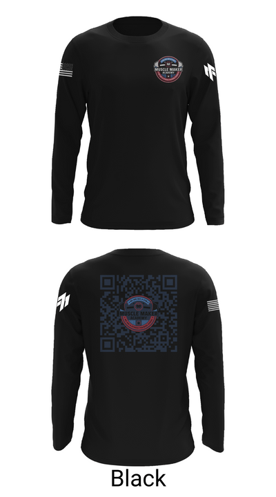 Muscle Maker Academy 31935817 Long Sleeve Performance Shirt - 26