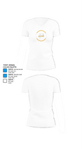 Wren Middle School Cheer 24305123 Women's Short Sleeve V-neck Shirt - 18