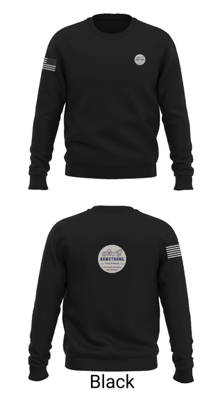 Crew Neck Sweatshirt, Armstrong Towing & Recovery LLC, , Teamtime, Team time, sublimation, custom sports apparel, team uniforms, spirit wear, spiritwear, sports uniforms, custom shirts, team store, custom team store, fundraiser sports, apparel fundraiser