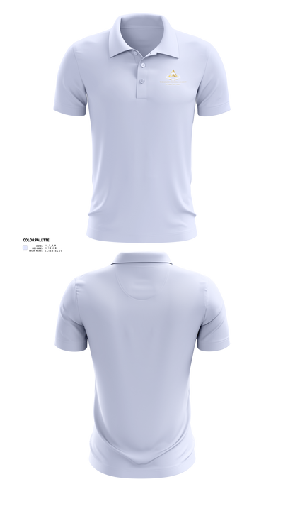The Golden Triangle Academy 91156618 Short Sleeve Performance Polo - 1