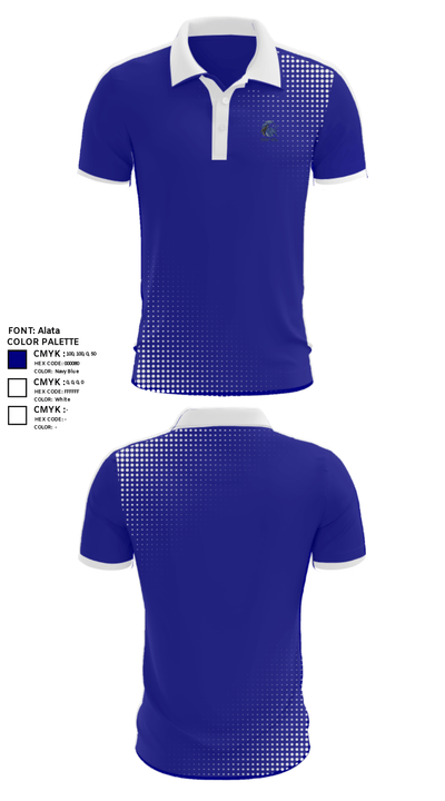 Camp Hill High School Track 7668587 Short Sleeve Performance Polo - 29