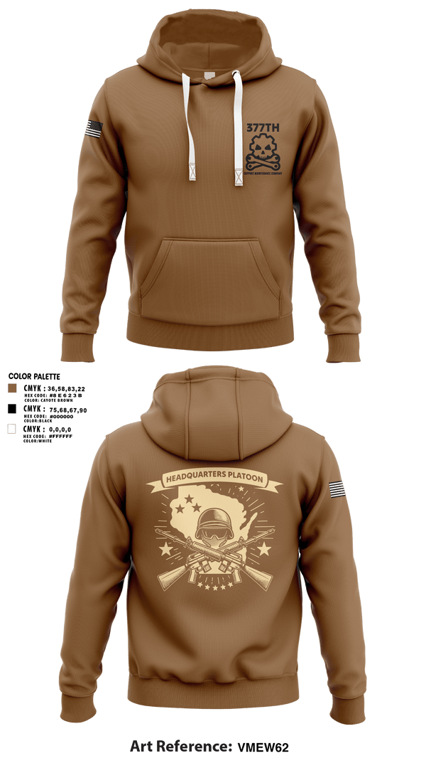 Hoodie, 377th SMC, Army, Teamtime, Team time, sublimation, custom sports apparel, team uniforms, spirit wear, spiritwear, sports uniforms, custom shirts, team store, custom team store, fundraiser sports, apparel fundraiser