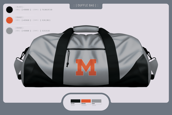 Duffle Bag, Milton Area Black Panthers, , Teamtime, Team time, sublimation, custom sports apparel, team uniforms, spirit wear, spiritwear, sports uniforms, custom shirts, team store, custom team store, fundraiser sports, apparel fundraiser