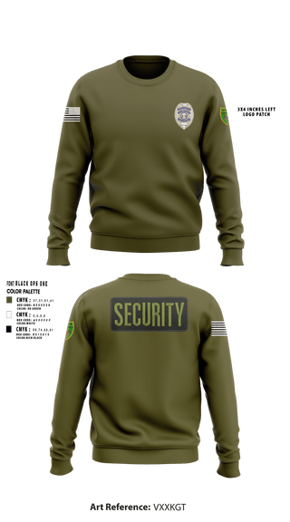 Crew Neck Sweatshirt, Southern Security & Patrol Services, Police, Teamtime, Team time, sublimation, custom sports apparel, team uniforms, spirit wear, spiritwear, sports uniforms, custom shirts, team store, custom team store, fundraiser sports, apparel fundraiser