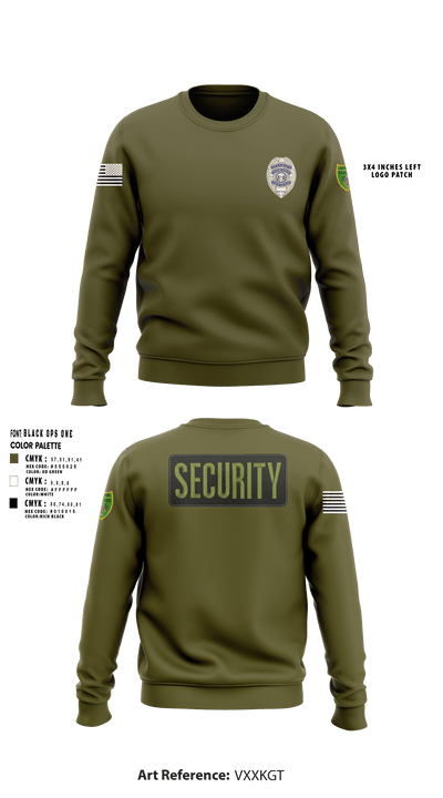 Southern Security & Patrol Services 51595739 Crew Neck Sweatshirt - 6