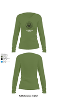 The Carmel School Volleyball 58746159 Women's Long Sleeve V-neck Shirt - 13