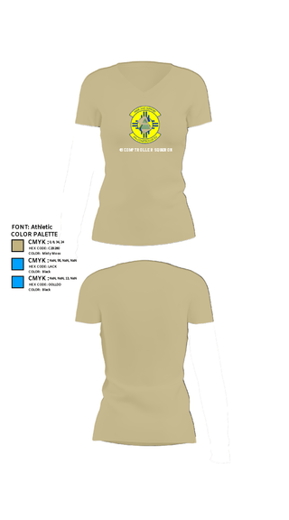 Women's Short Sleeve Vneck Shirt, 49 COMPTROLLER SQUADRON, , Teamtime, Team time, sublimation, custom sports apparel, team uniforms, spirit wear, spiritwear, sports uniforms, custom shirts, team store, custom team store, fundraiser sports, apparel fundraiser