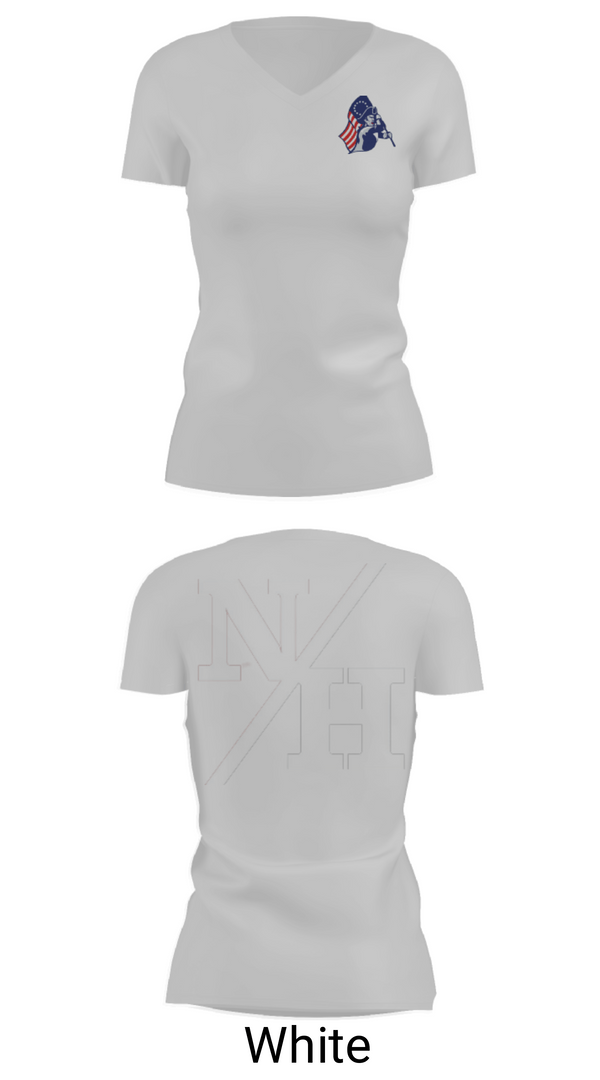 Women's Short Sleeve Vneck Shirt, Nathan Hale High School Baseball, Baseball, Teamtime, Team time, sublimation, custom sports apparel, team uniforms, spirit wear, spiritwear, sports uniforms, custom shirts, team store, custom team store, fundraiser sports, apparel fundraiser