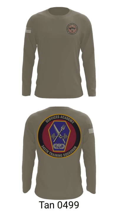 345 TRS 70386856 Long Sleeve Performance Shirt - 66