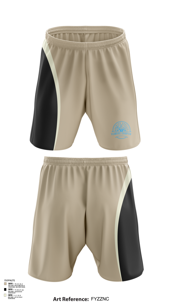 Athletic Shorts With Pockets, Plumbing Champion, , Teamtime, Team time, sublimation, custom sports apparel, team uniforms, spirit wear, spiritwear, sports uniforms, custom shirts, team store, custom team store, fundraiser sports, apparel fundraiser