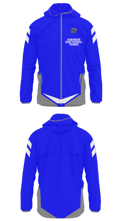 Windbreaker, Garinger High School Tennis, Spirit Store, Teamtime, Team time, sublimation, custom sports apparel, team uniforms, spirit wear, spiritwear, sports uniforms, custom shirts, team store, custom team store, fundraiser sports, apparel fundraiser
