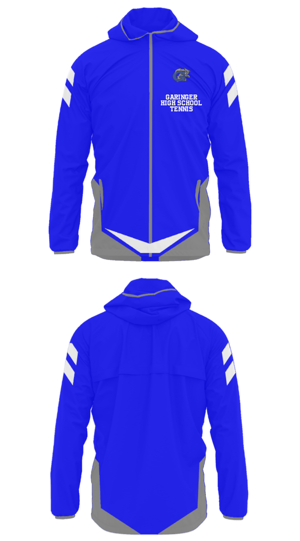 Windbreaker, Garinger High School Tennis, Spirit Store, Teamtime, Team time, sublimation, custom sports apparel, team uniforms, spirit wear, spiritwear, sports uniforms, custom shirts, team store, custom team store, fundraiser sports, apparel fundraiser