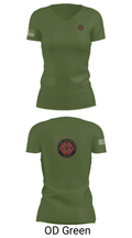 Local 5386 36178250 Women's Short Sleeve V-neck Shirt - 48