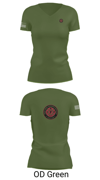 Women's Short Sleeve Vneck Shirt, Local 5386, Fire Department, Teamtime, Team time, sublimation, custom sports apparel, team uniforms, spirit wear, spiritwear, sports uniforms, custom shirts, team store, custom team store, fundraiser sports, apparel fundraiser