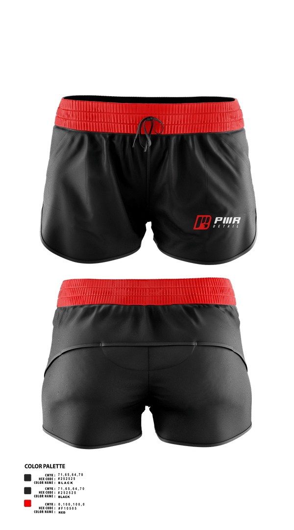 Womens Shorts, PWR, , Teamtime, Team time, sublimation, custom sports apparel, team uniforms, spirit wear, spiritwear, sports uniforms, custom shirts, team store, custom team store, fundraiser sports, apparel fundraiser