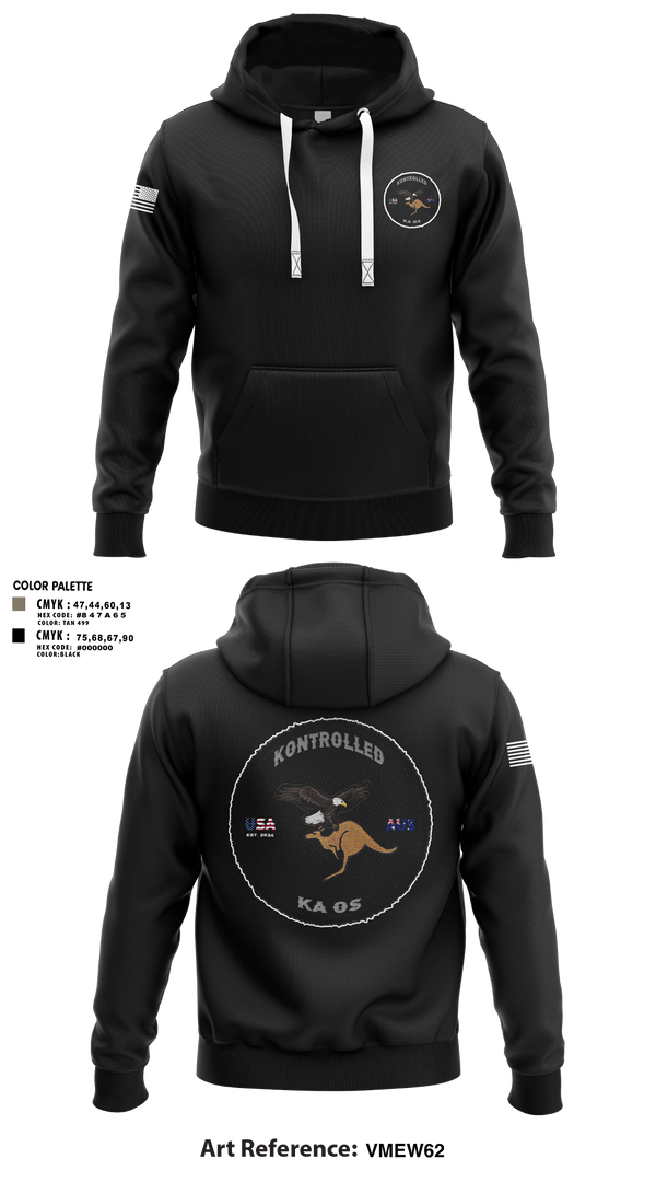 Hoodie, Kontrolled Kaos, , Teamtime, Team time, sublimation, custom sports apparel, team uniforms, spirit wear, spiritwear, sports uniforms, custom shirts, team store, custom team store, fundraiser sports, apparel fundraiser