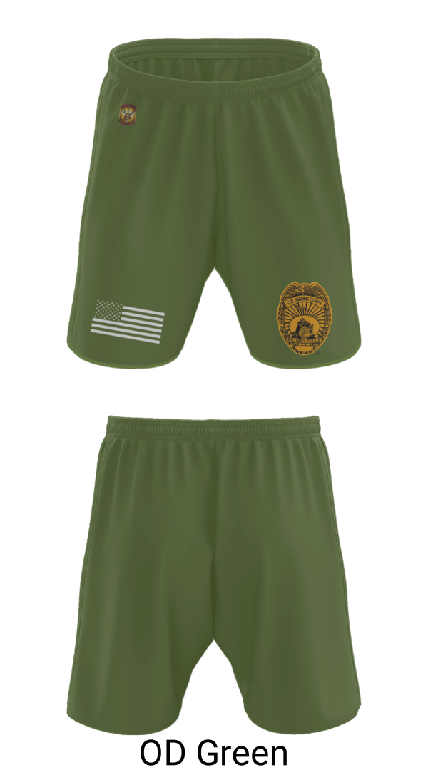 Athletic Shorts With Pockets, 4th Law Enforcement Battalion Bravo Company, Marines, Teamtime, Team time, sublimation, custom sports apparel, team uniforms, spirit wear, spiritwear, sports uniforms, custom shirts, team store, custom team store, fundraiser sports, apparel fundraiser