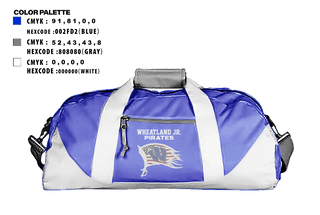 Duffle Bag, Wheatland youth football and cheer, Football, Teamtime, Team time, sublimation, custom sports apparel, team uniforms, spirit wear, spiritwear, sports uniforms, custom shirts, team store, custom team store, fundraiser sports, apparel fundraiser