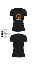 Fort meade 47918041 Women's Short Sleeve V-neck Shirt - 24