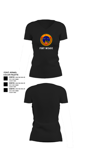 Women's Short Sleeve Vneck Shirt, Fort meade, Marines, Teamtime, Team time, sublimation, custom sports apparel, team uniforms, spirit wear, spiritwear, sports uniforms, custom shirts, team store, custom team store, fundraiser sports, apparel fundraiser