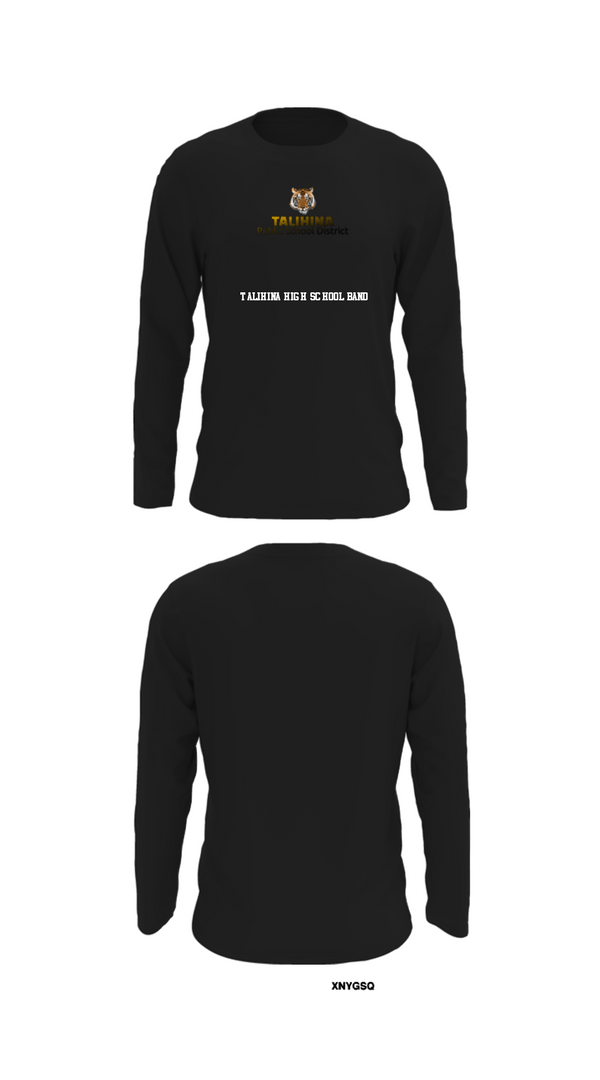 Long Sleeve Performance Shirt, Talihina High School Band, Spirit Store, Teamtime, Team time, sublimation, custom sports apparel, team uniforms, spirit wear, spiritwear, sports uniforms, custom shirts, team store, custom team store, fundraiser sports, apparel fundraiser