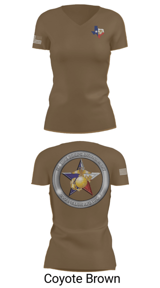 Womens Short Sleeve Vneck Shirt, Goodfellow AFB MCD, Marines, Teamtime, Team time, sublimation, custom sports apparel, team uniforms, spirit wear, spiritwear, sports uniforms, custom shirts, team store, custom team store, fundraiser sports, apparel fundraiser