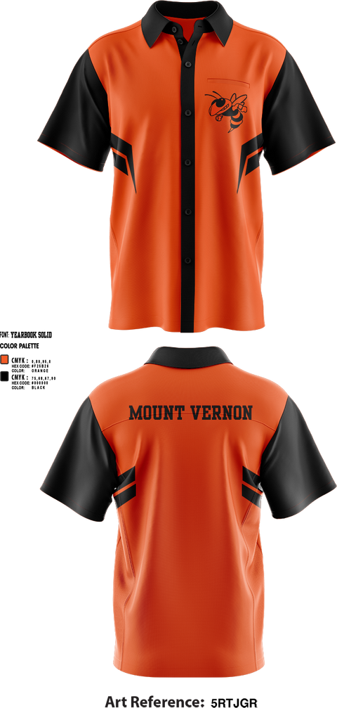 Short Sleeve Bowling Jersey, Mount Vernon High School Bowling, Bowling, Teamtime, Team time, sublimation, custom sports apparel, team uniforms, spirit wear, spiritwear, sports uniforms, custom shirts, team store, custom team store, fundraiser sports, apparel fundraiser