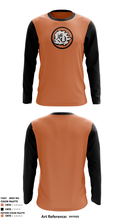 Coalinga High School Soccer 82126343 Long Sleeve Performance Shirt - 39
