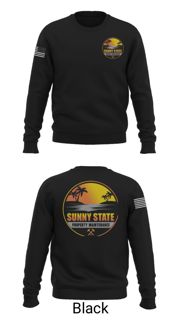 Crew Neck Sweatshirt, Sunny State Property Maintenance, , Teamtime, Team time, sublimation, custom sports apparel, team uniforms, spirit wear, spiritwear, sports uniforms, custom shirts, team store, custom team store, fundraiser sports, apparel fundraiser